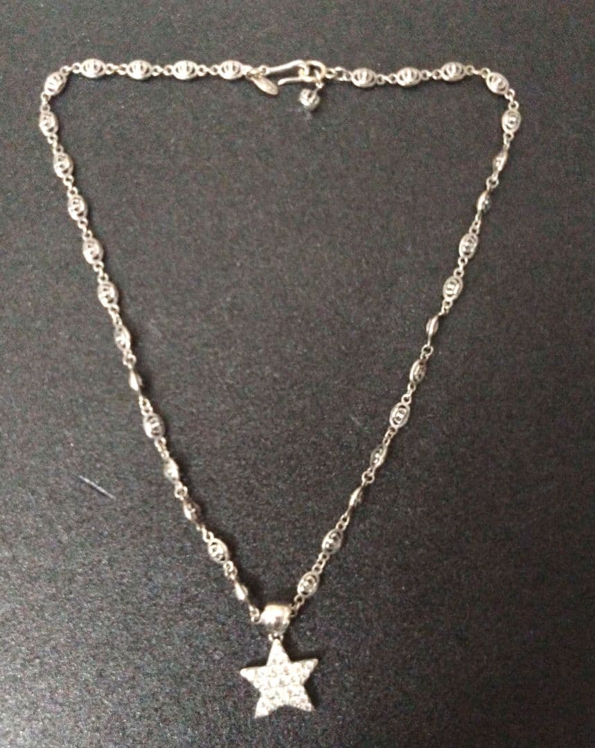 ジャスティンデービス STAR クリスタルペンダント ネックレス 王冠