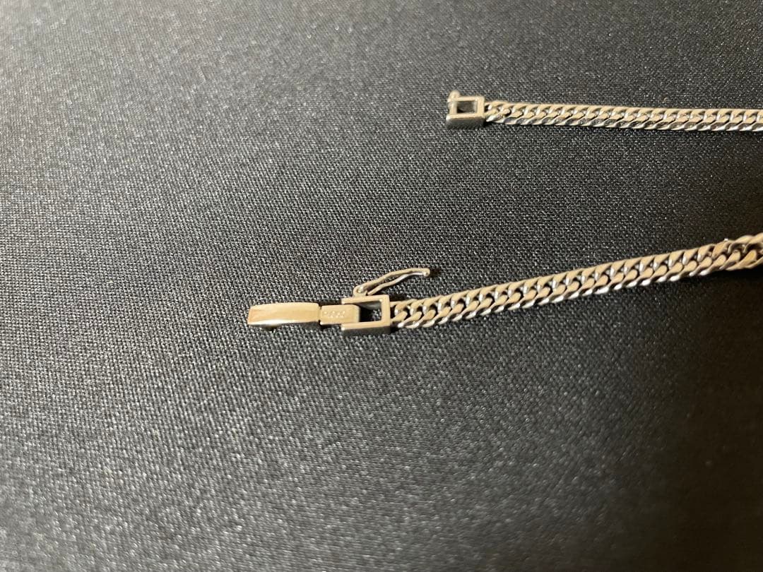 TSUTSUMI pt850 6面ダブル喜平45㎝23.4g プラチナ喜平