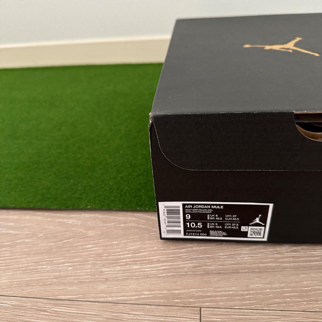 【新品未使用】Nike Air Jordan 1 Mule グレー 27.0cm