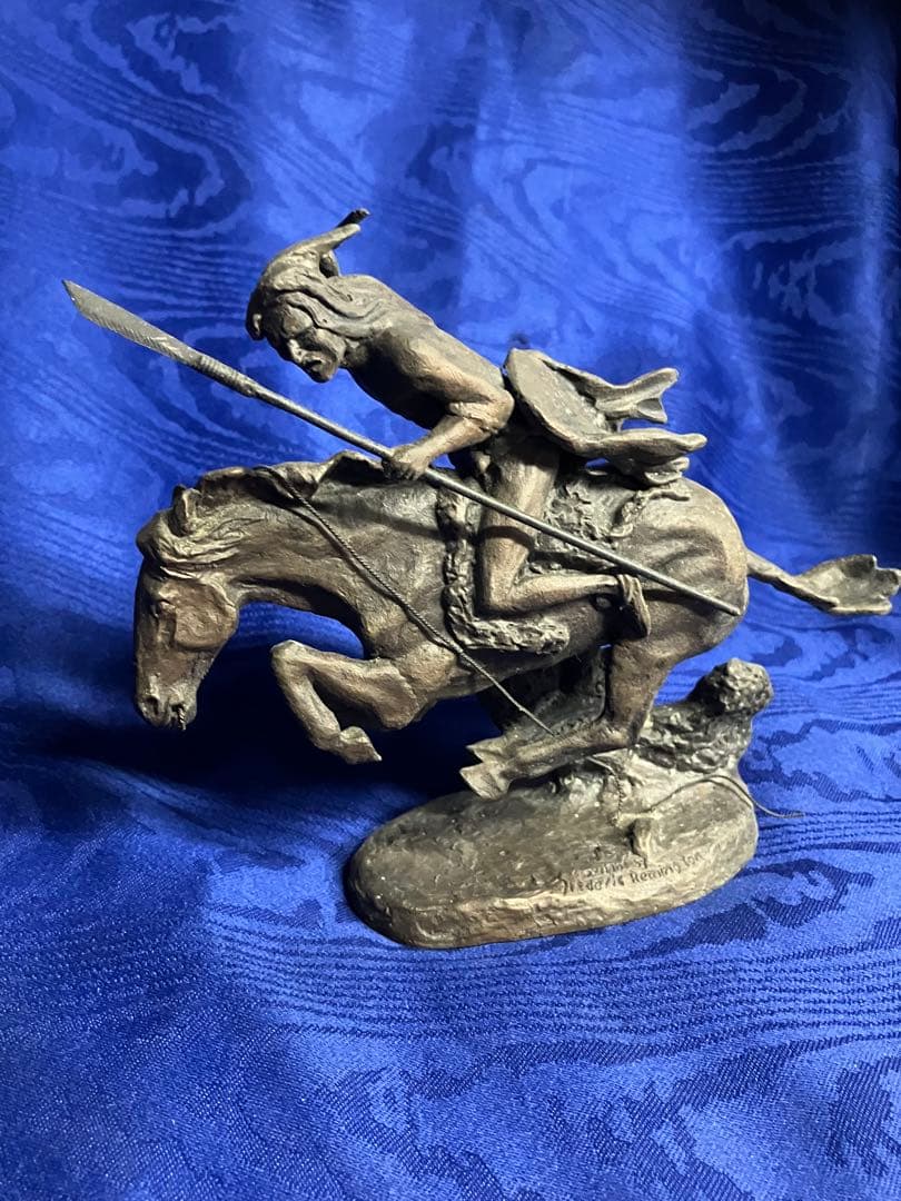 The Cheyenne 騎馬像 フレデリックレミントン The Cheyenne / Frederic Remington - Gilcrease Museum Online