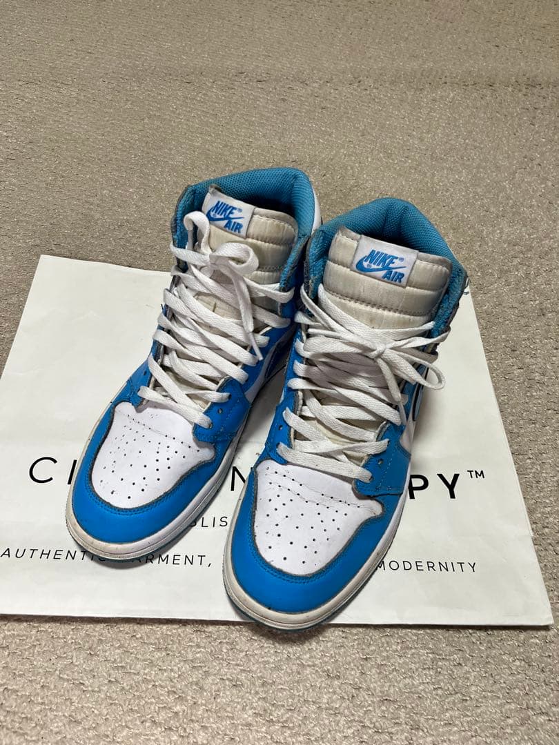 ナ*ニ様 NIKE AIR JORDAN 1 HIGH OG“UNC” Air Jordan 1 High OG UNC Reimagined - YouTube