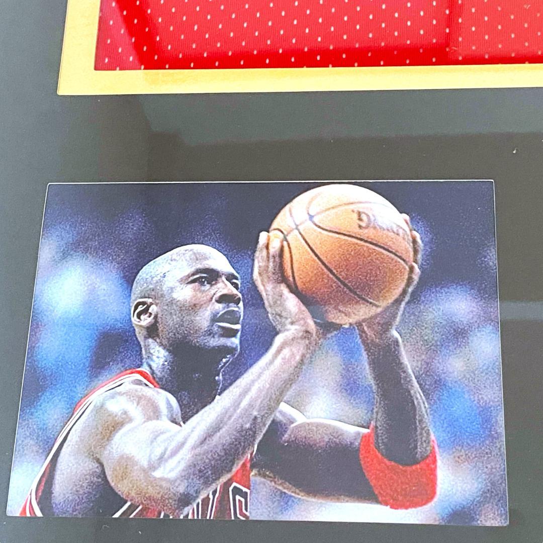 至宝】マイケル・ジョーダン☆直筆サイン入りユニフォーム☆額装済