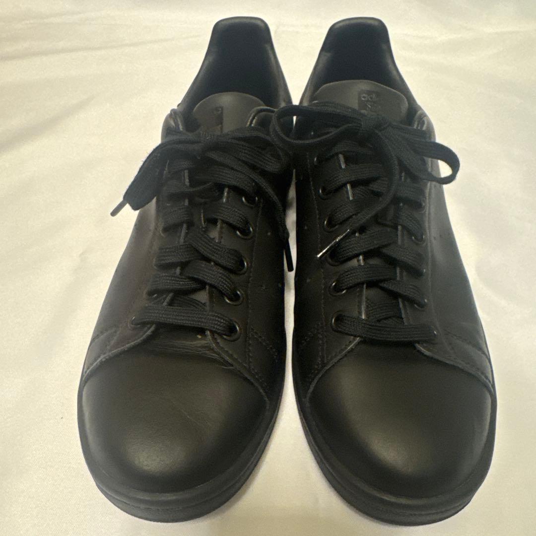 【美品】アディダス スタンスミス ブラック 27.5cm（US 9.5）