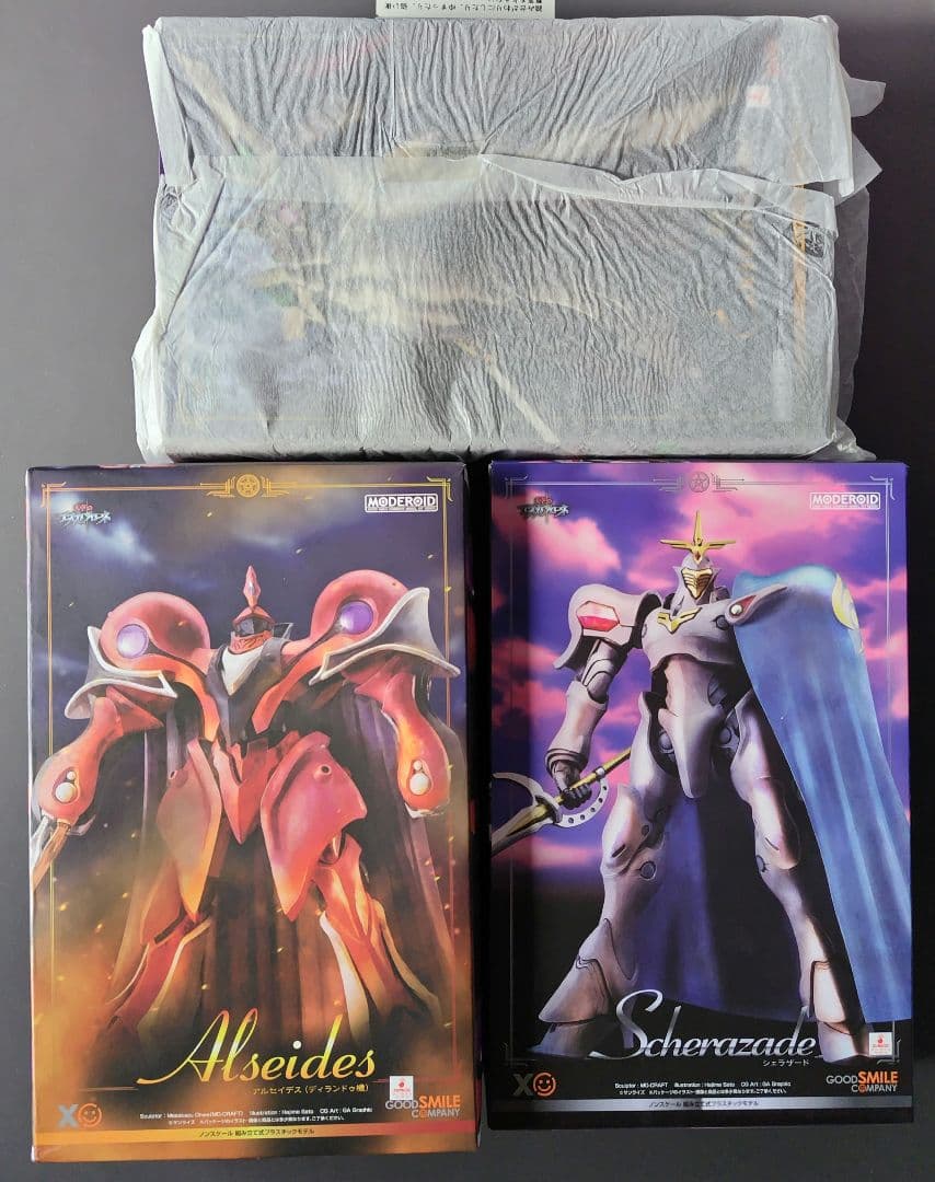 MODEROID エスカフローネ アルサイデス シェラザード プラモデル セット
