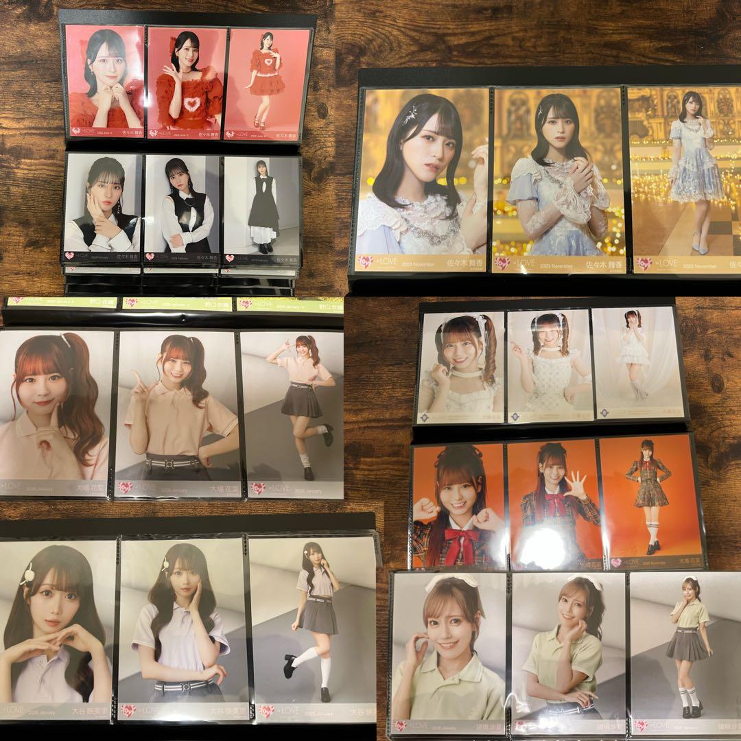 =LOVE生写真等のグッズ、ブルーレイDVDまとめ売り。