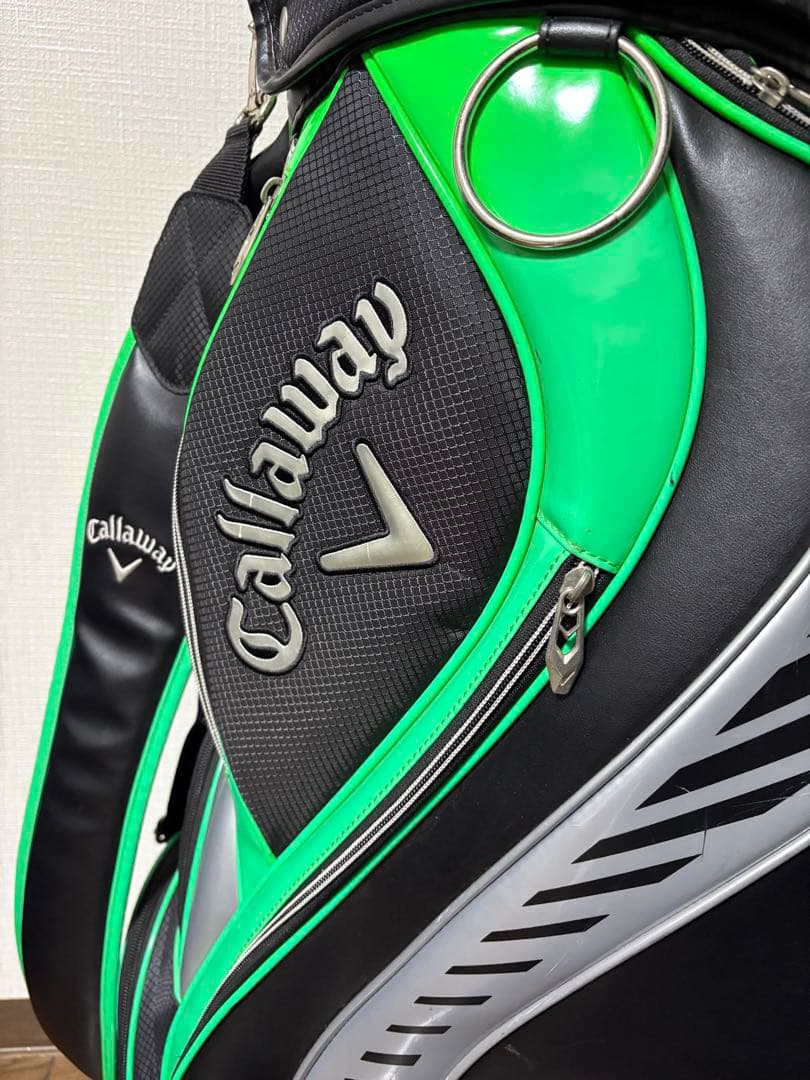 超メルカリ市限定最特価！】Callaway キャディバッグ ブラック/グリーン