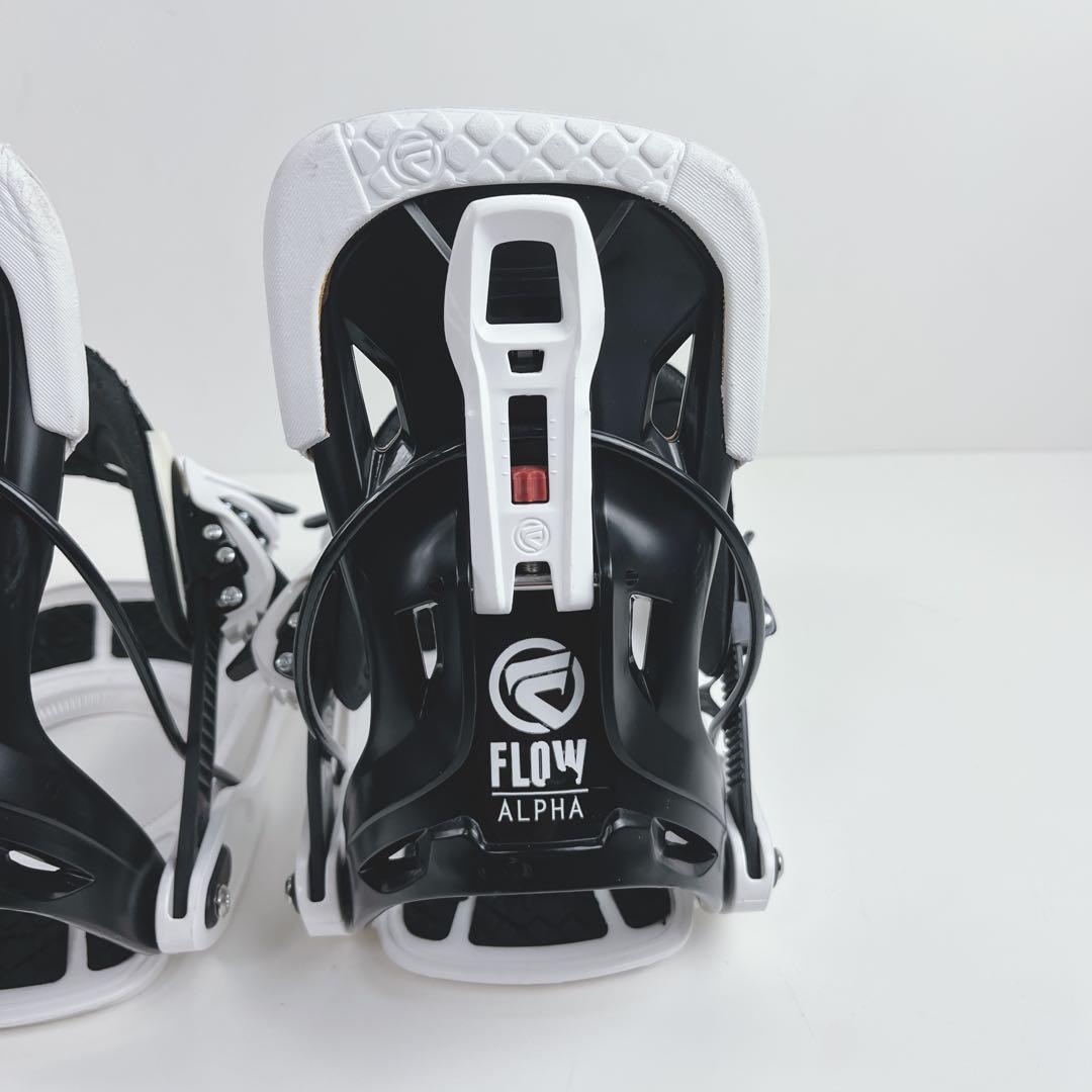 FLOW フロー スノーボード ビンディング ALPHA LG-Lホワイト - メルカリ