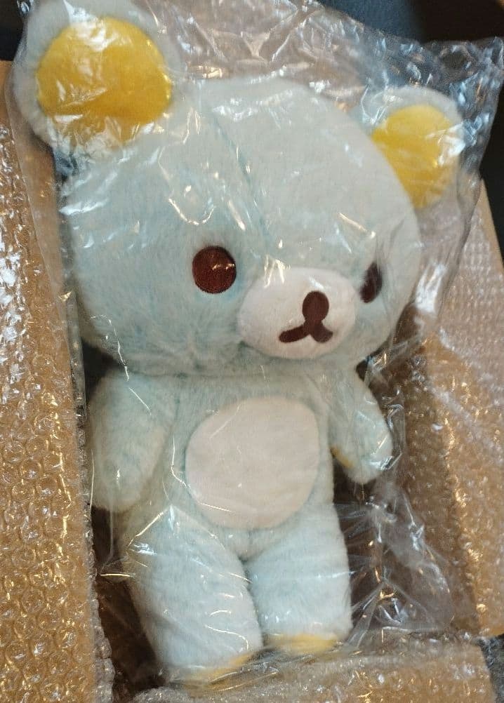 レア！英語タグ付　海外限定　リラックマシャーベットぬいぐるみ