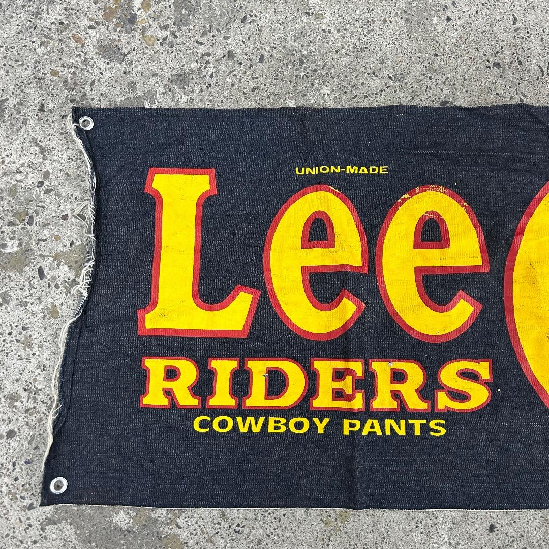 ヒ*ヨ様 超希少 Lee ヴィンテージデニムバナー 90s レア 非売品 販促用