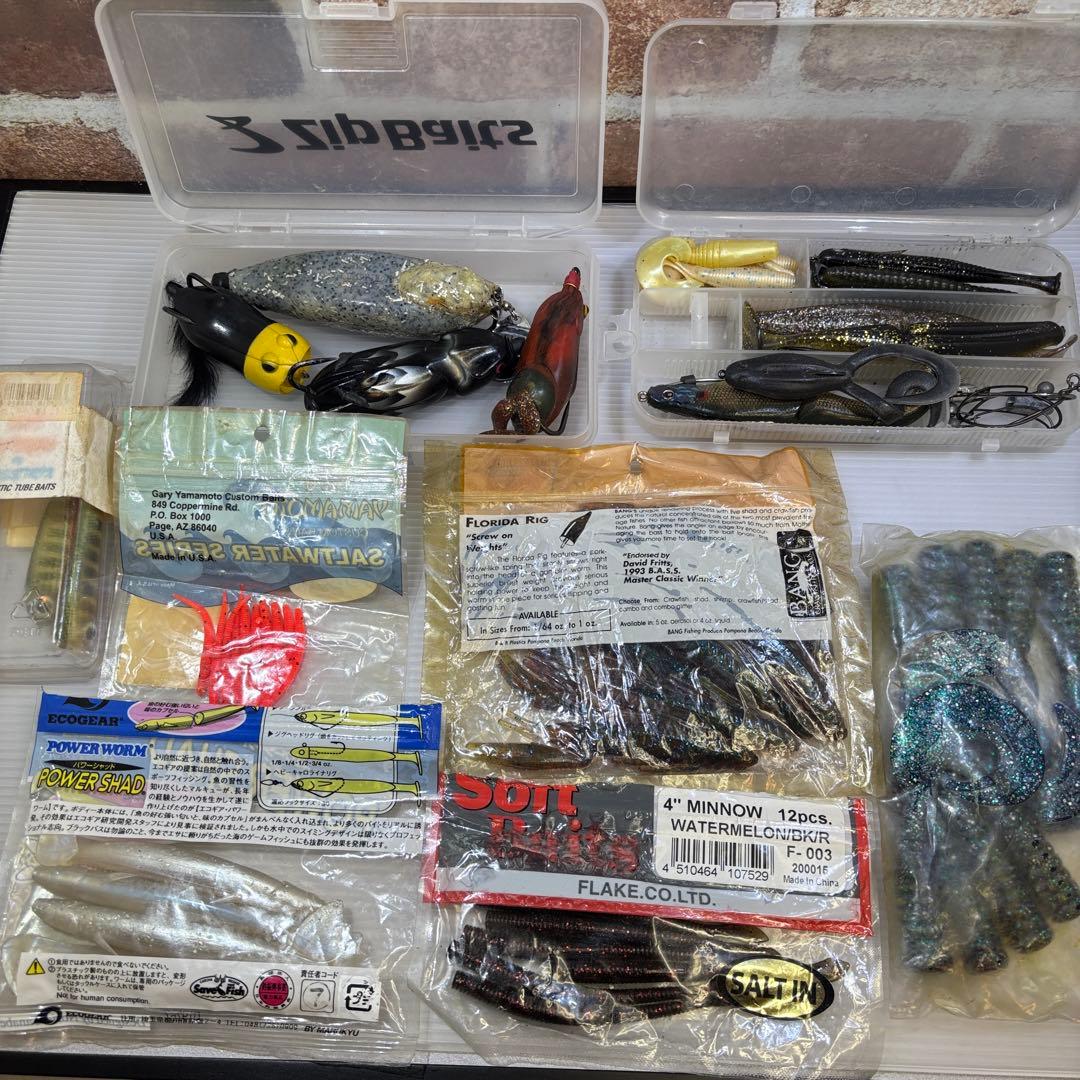 釣具 ルアー ワーム まとめ売り 引退品 - メルカリ