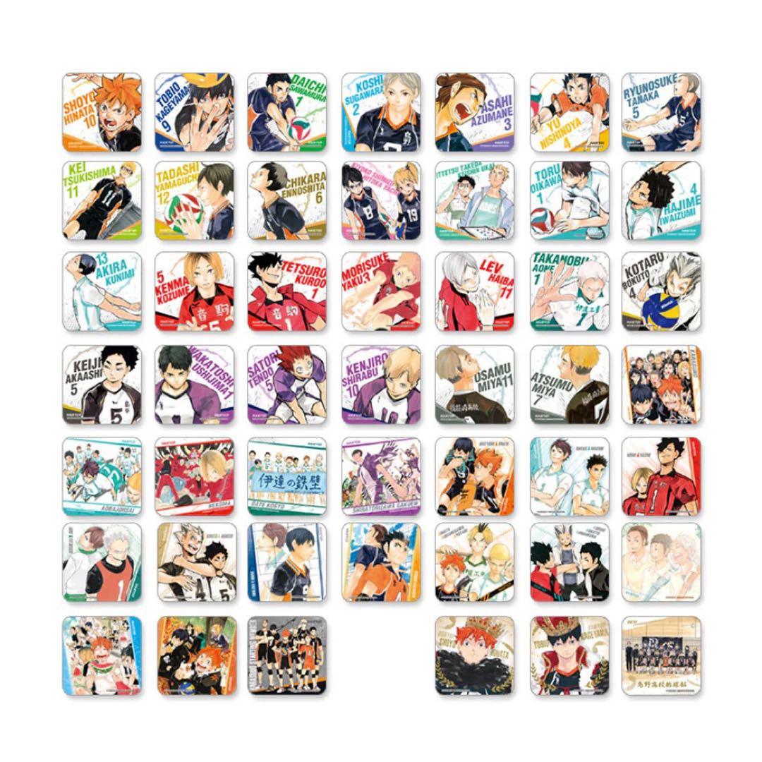 新品未開封■『ハイキュー!!』アートコースター(R) 第1弾 全種セット BOX