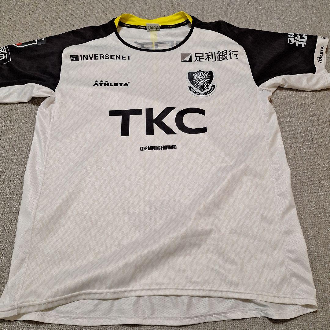 栃木SC 2024アウェー、夏季限定ユニフォームセット 石田凌太郎 Lサイズ