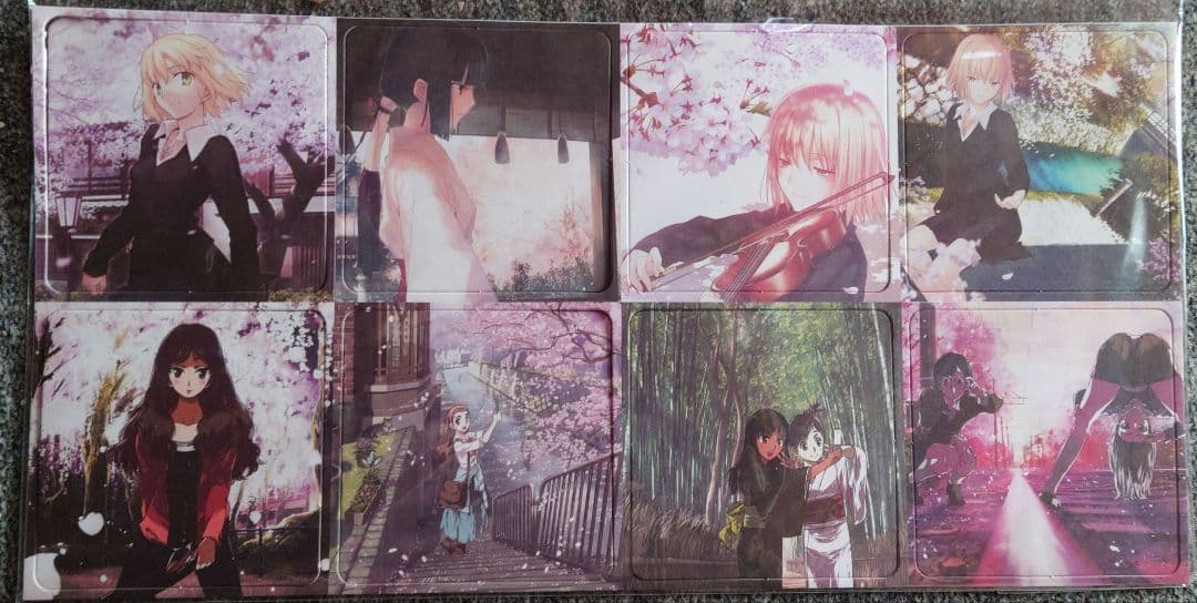 Rubicon Hearts 京都、春 大判同人誌、紙製コースター セット