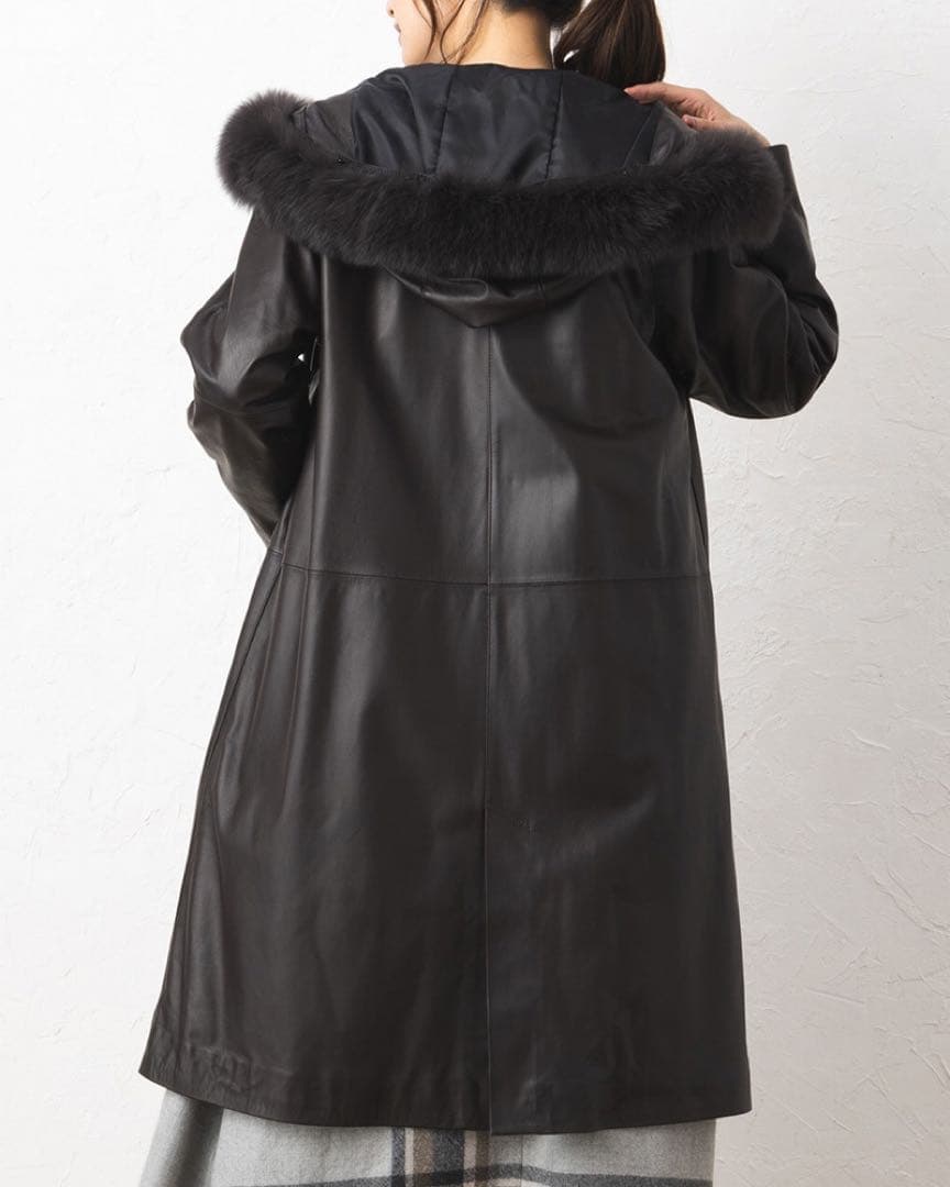 元町ゼラール　Zelal キルトインナー付きレザーコート《2点セット》