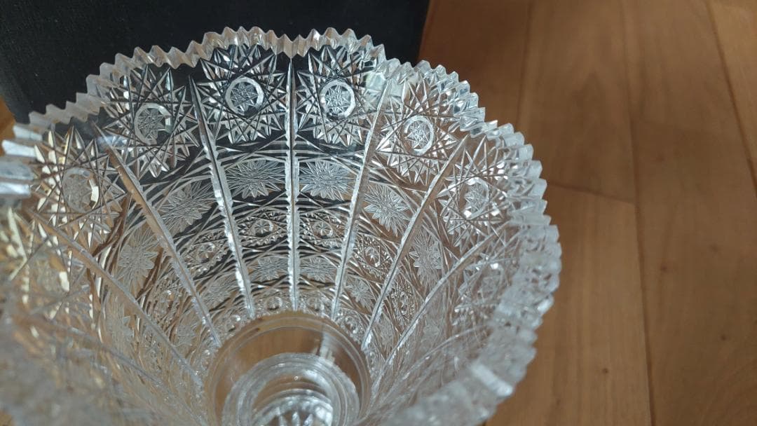 花瓶 ボヘミア 500PKカットフラワーベース ヴィンテージ コレクション