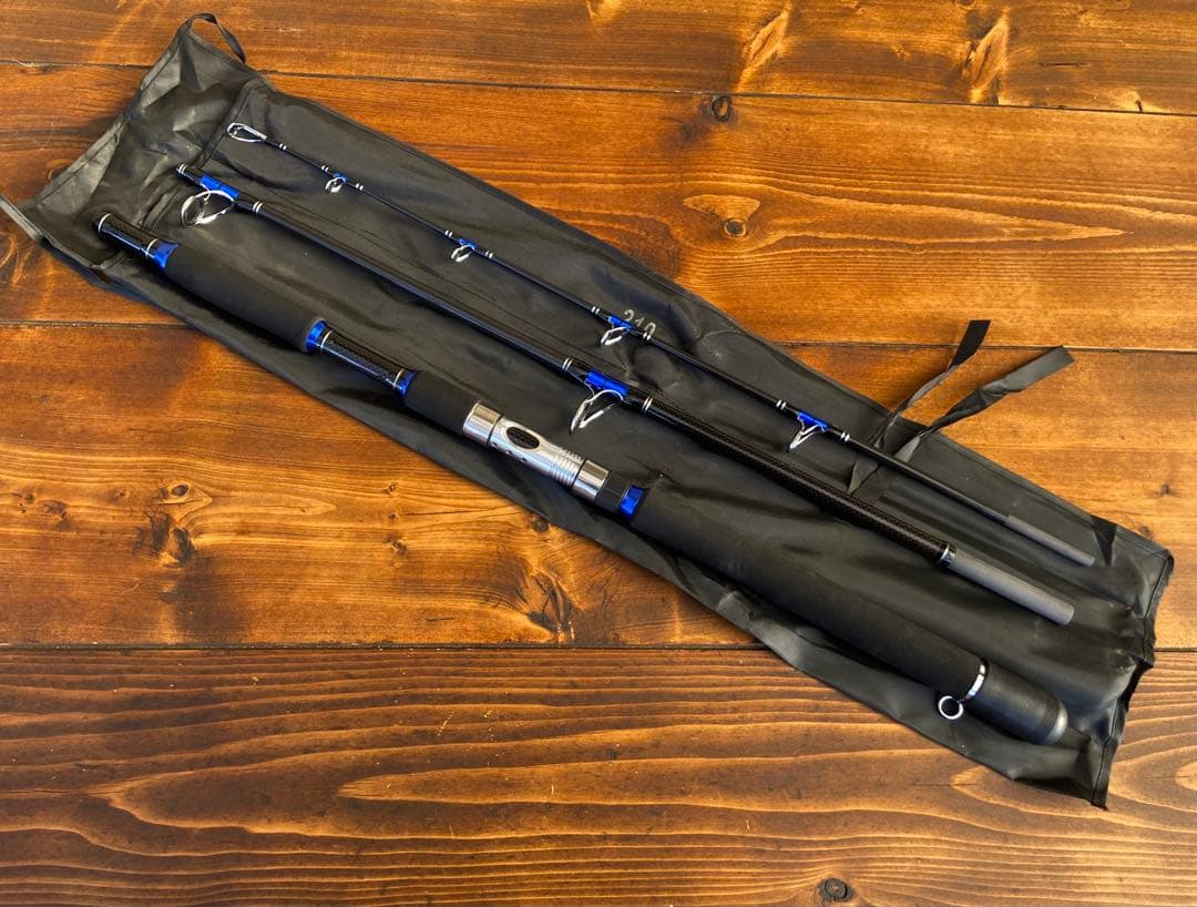 新品未使用　2.1M ジギングロッド　船釣り パックロッド　スロージギング