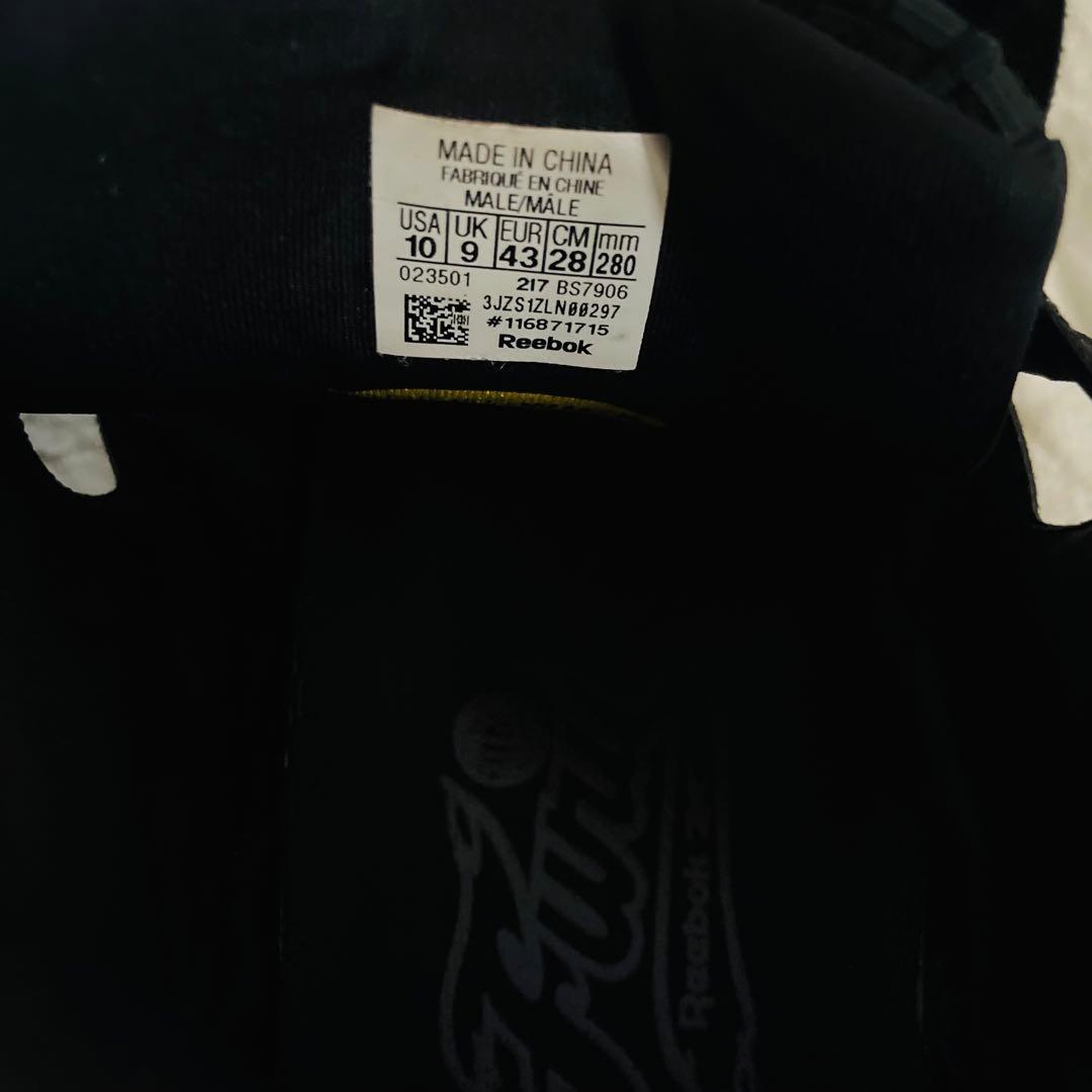 美品】限定モデル Reebok instapump fury 黒BS7906 - メルカリ