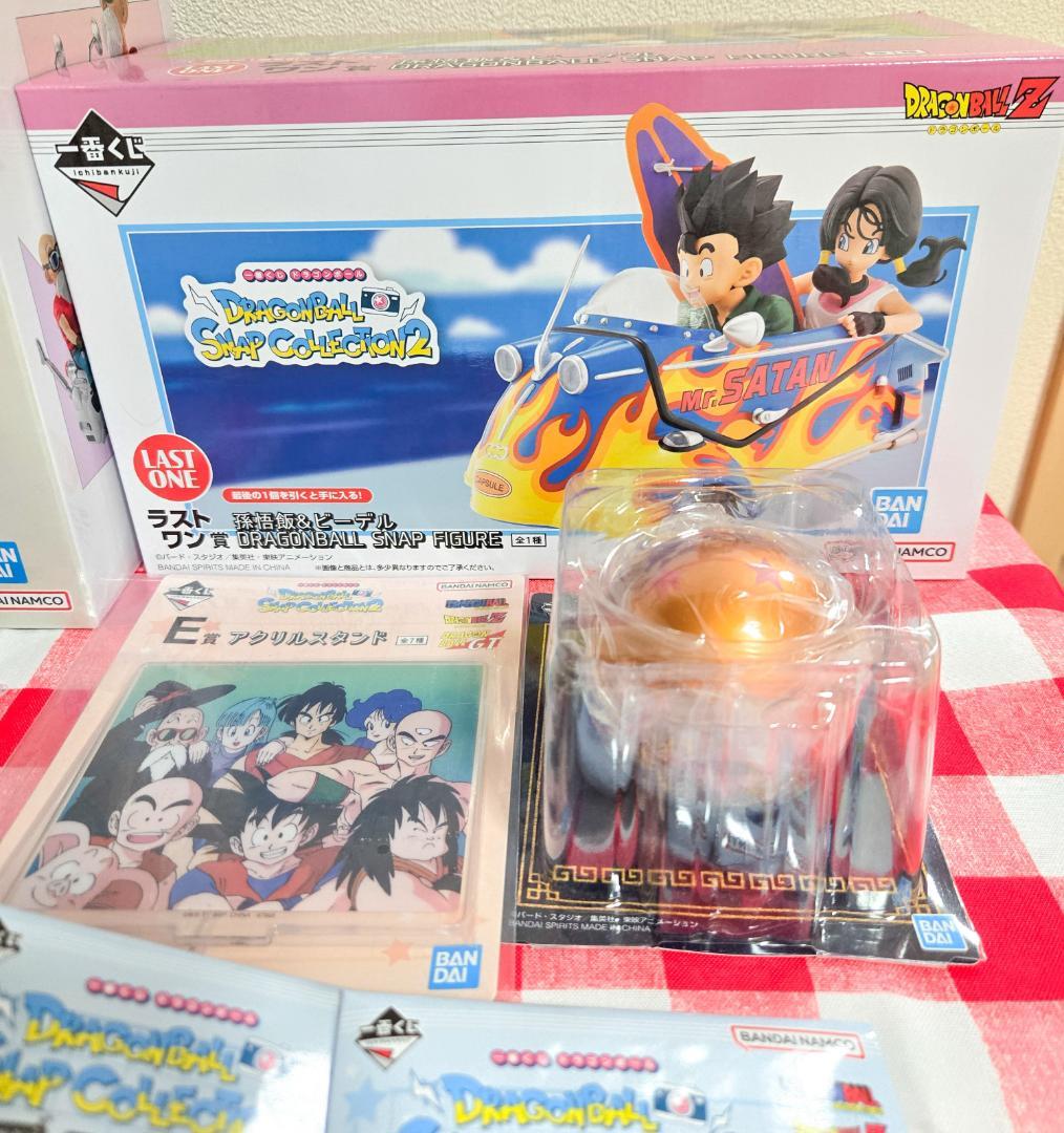 新品未開封 一番くじ ドラゴンボール SNAP COLLECTION 14点