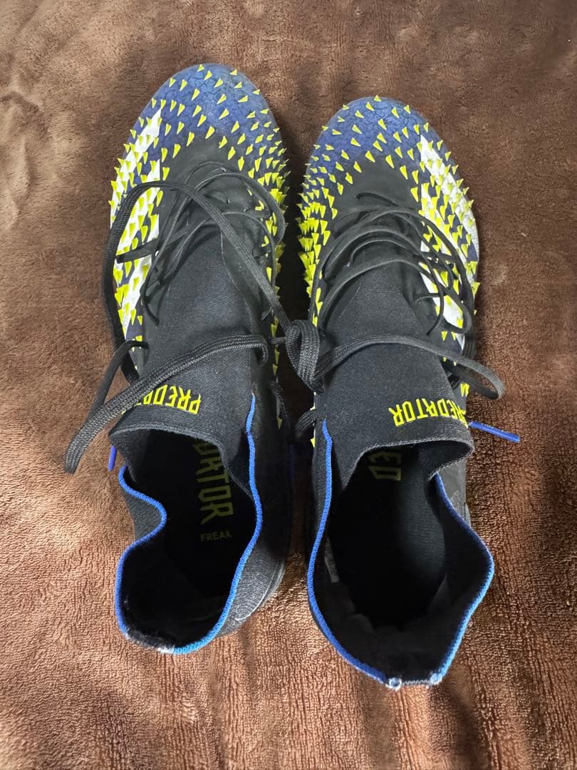 adidas プレデターフリーク.1 27.5 プレデター フリーク.1 FG コアブラック×アイアンメタリック