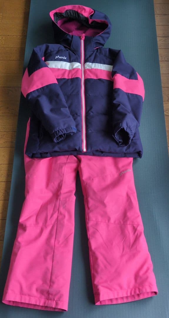 【最終値下】【phenix】子供用スキーウェア アウター上下セット ツーピース KIDS/JUNIOR】子供用スキーウェア アウター上下セット ツーピース