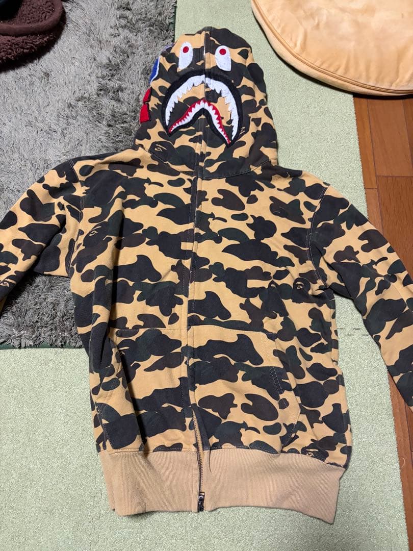 A Bathing Ape カモフラージュパーカー M - メルカリ