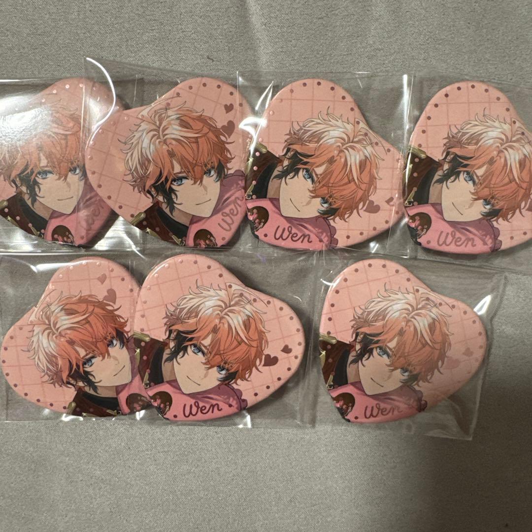 Melty Valentine バレンタイン ハート缶バッジ 赤城ウェン 7点 - メルカリ
