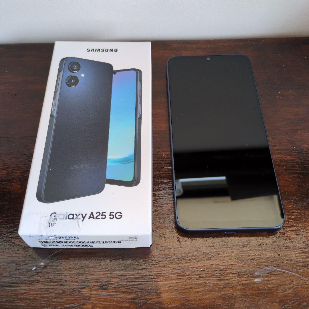 Samsung Galaxy A25 5G 本体 ブラック - メルカリ