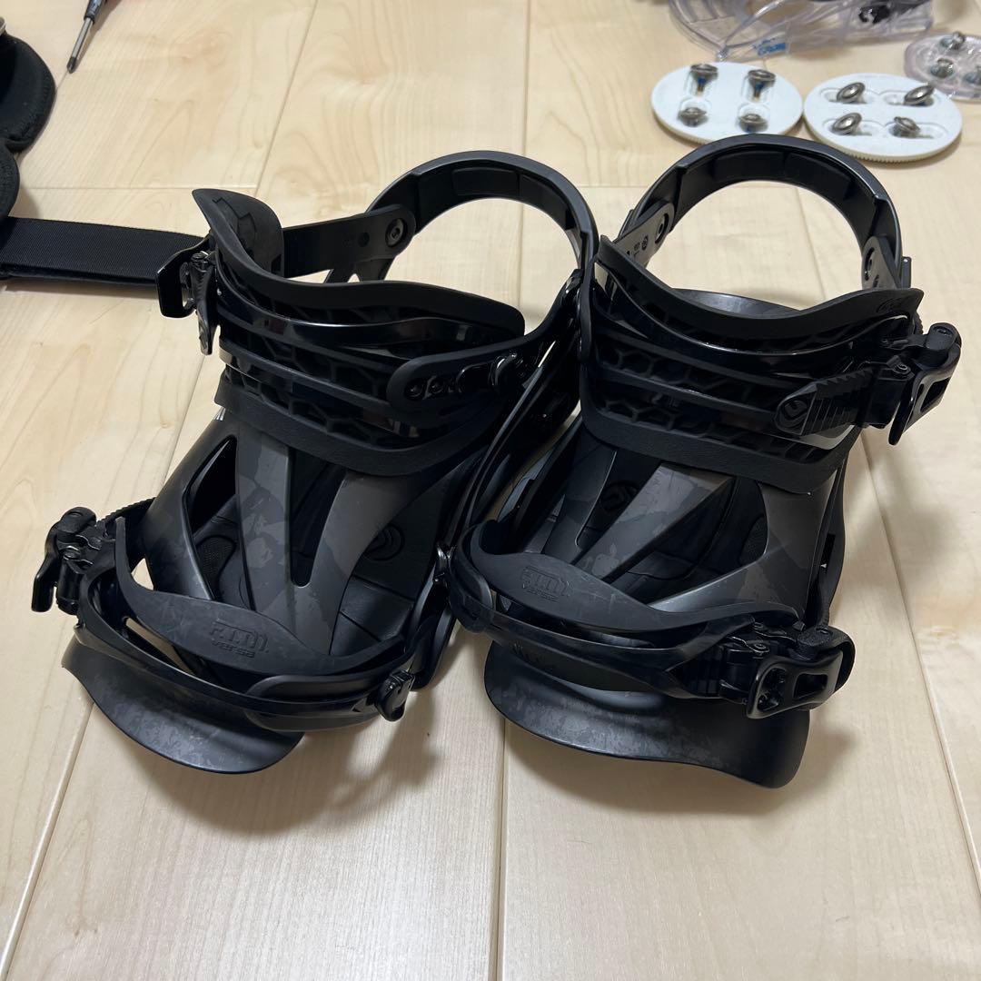 FLUX ds フラックスDS S Mサイズ【美品】 FLUX BINDINGS（フラックスバインディング） 【FLUX DS BLACK size S