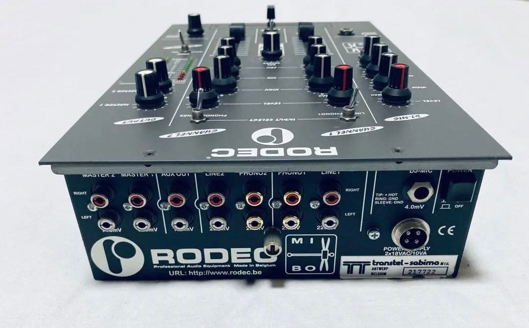 RODEC MIXBOX DJミキサー 動作良好 希少 生産終了の通販はau PAY