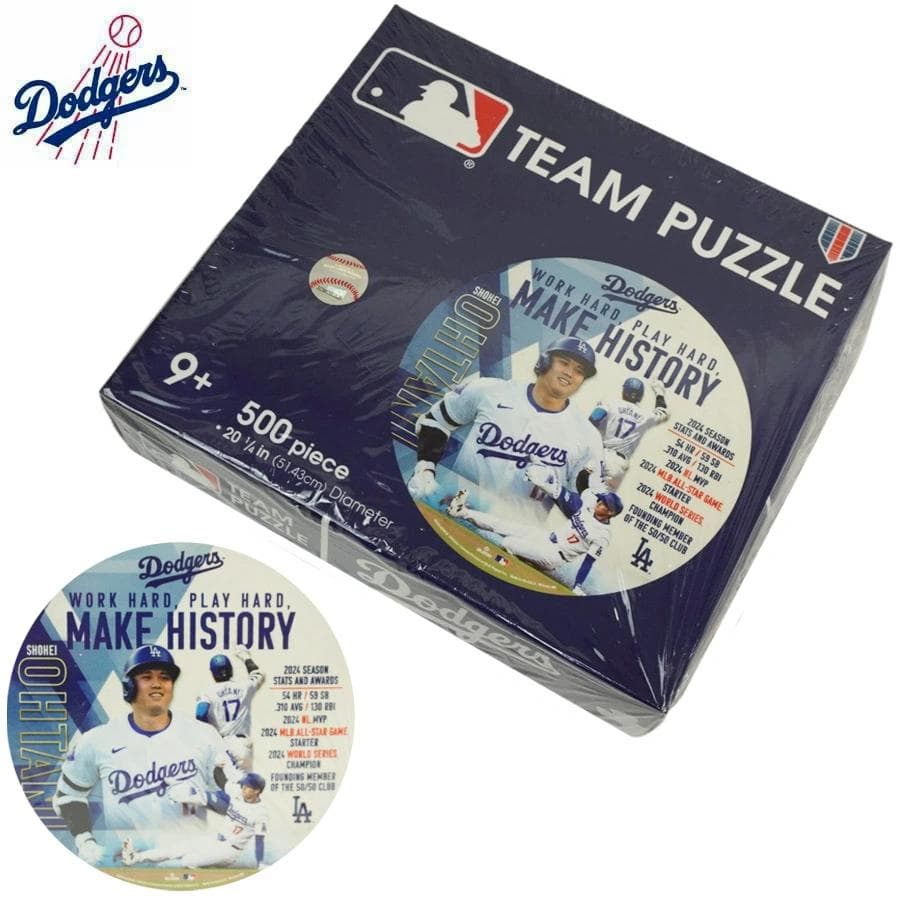 新品限定MLBロサンゼルスドジャース大谷翔平パズル500ピースdodgers