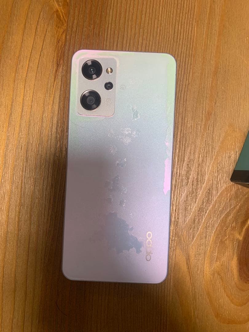 OPPO reno7A CPH2353 ドリームブルー SIMフリー版 箱付きの通販はau