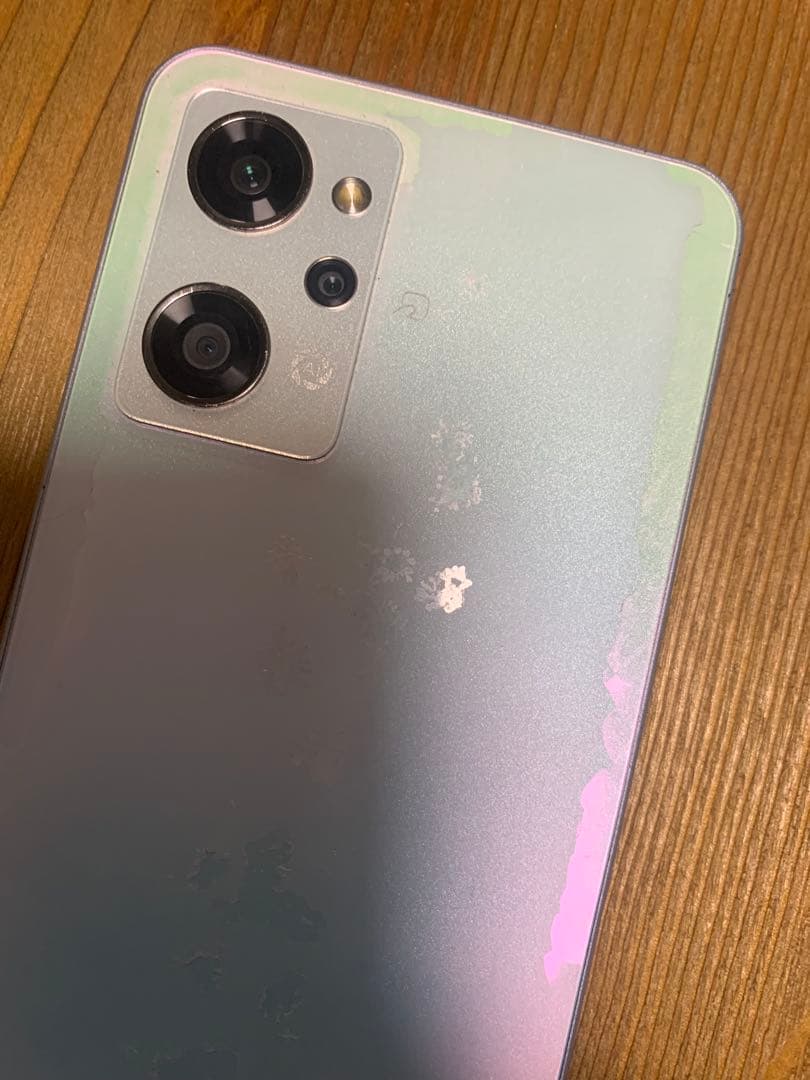 OPPO reno7A CPH2353 ドリームブルー SIMフリー版 箱付きの通販はau