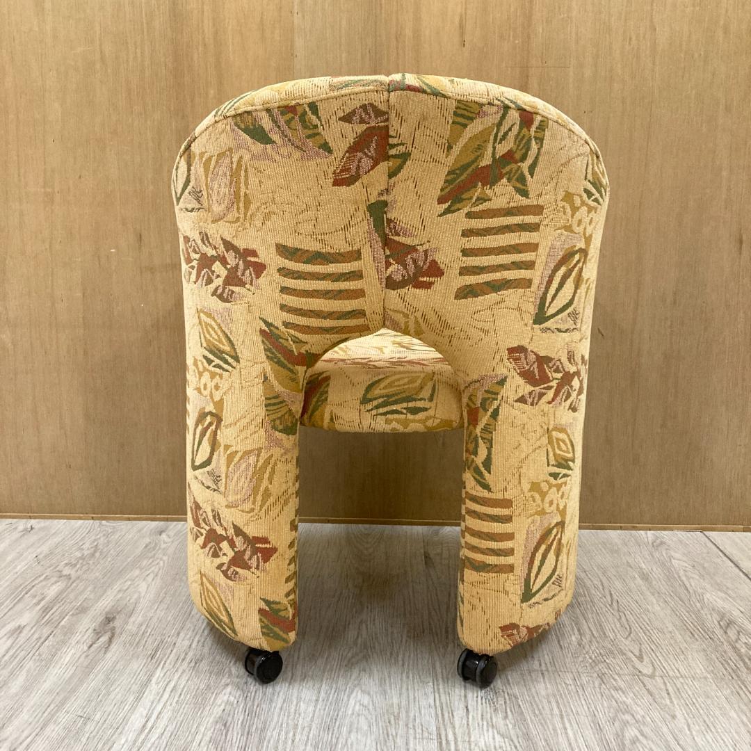 フクラ ラウンジチェア ソファ 椅子 アームチェア キャスター付き B