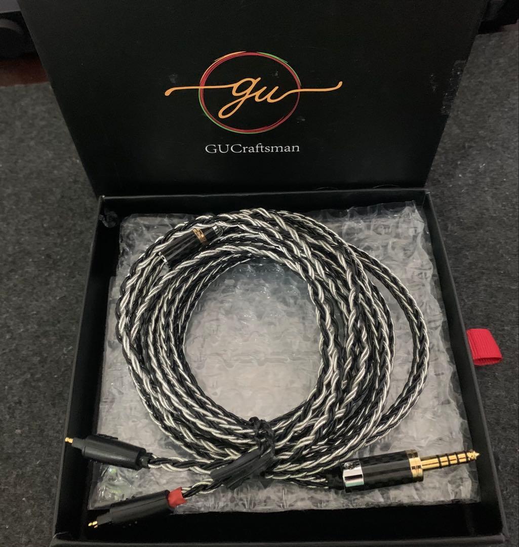 GUCraftsman バランスケーブル FOSTEX TH909 TH610 Amazon | GUCraftsman 6N単結晶銀ヘッドホンアップグレードケーブル