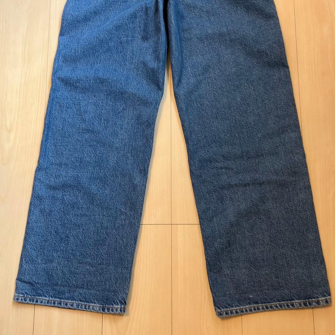 新品】 LACOSTE（ラコステ） イージーデニムパンツ Sサイズ （ブルー