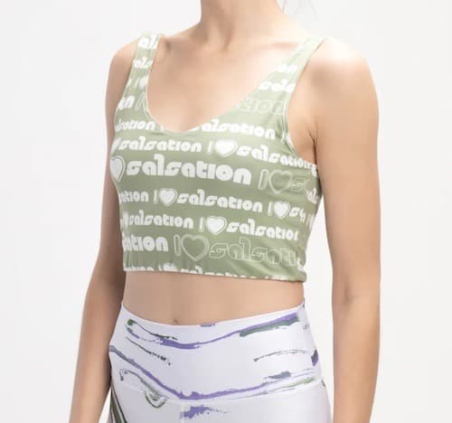 衣類41／salsation サルセーション リバーシブル デミタンク Mサイズ