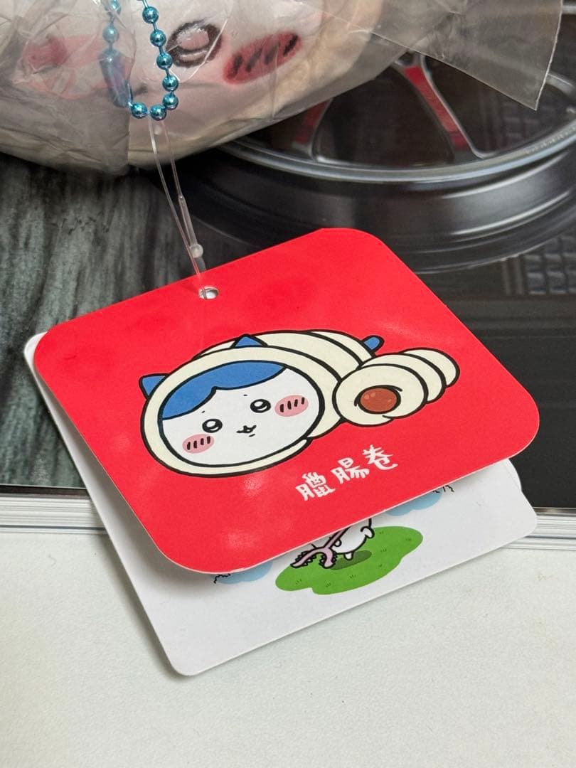 ちいかわ　飲茶 香港限定 うさぎ ハ チワレ ちいかわ　マスコット　セット