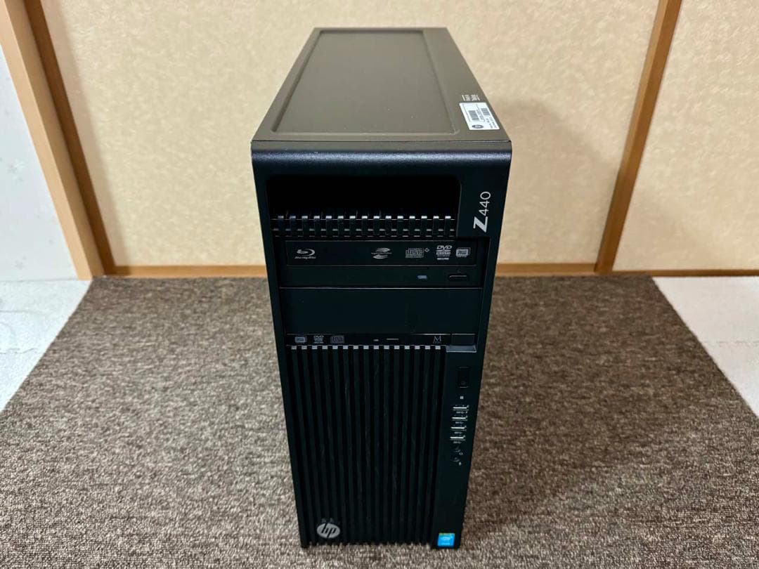HP Z440 E5-1603v3 2.8GHz 32GB 2TB HDD搭載！
