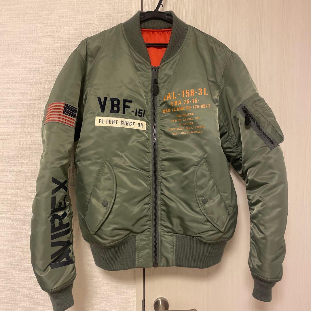 AIREX VBF-151 MA-1 フライトジャケット - メルカリ
