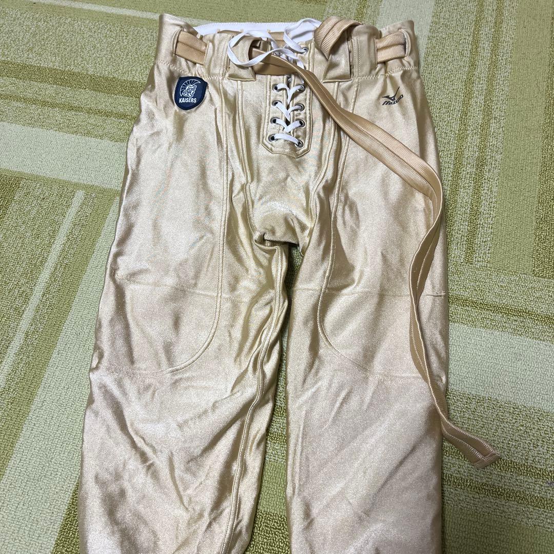 関西大学カイザース 試合用フッパンセット - パンツ高 品質