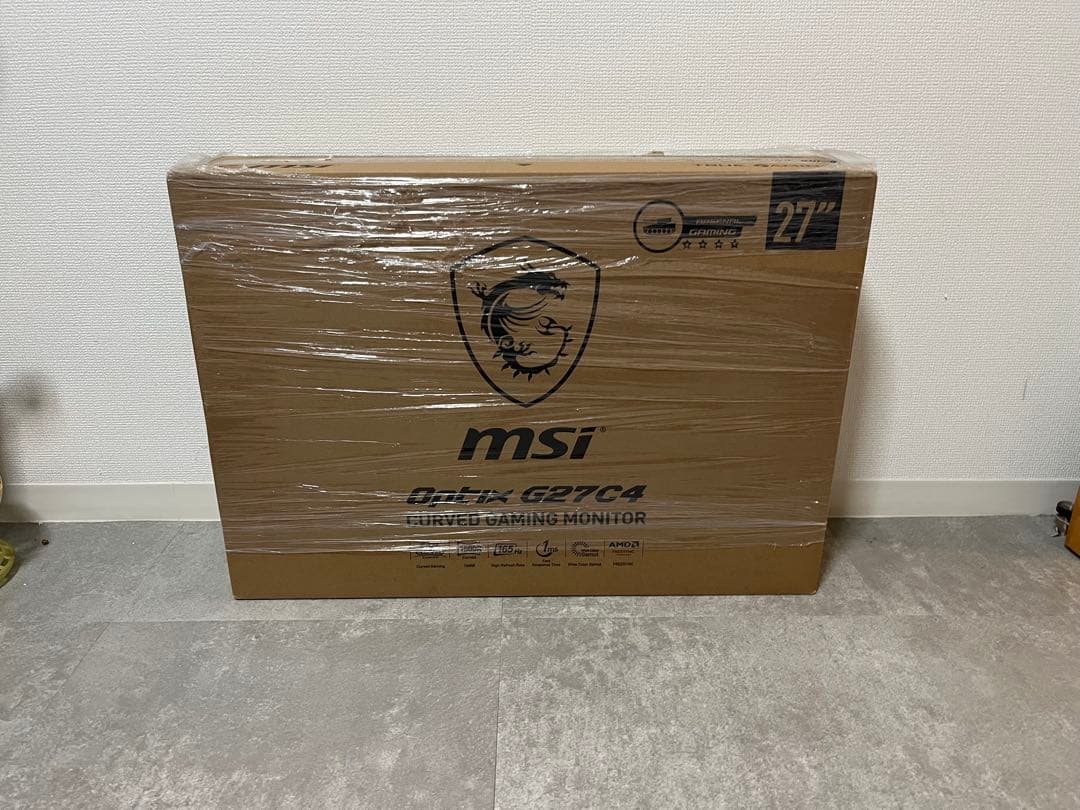 MSI Optix G27C4 27インチゲーミングモニター Amazon.co.jp: MSI Optix G27C4 ゲーミングモニター VA湾曲パネル
