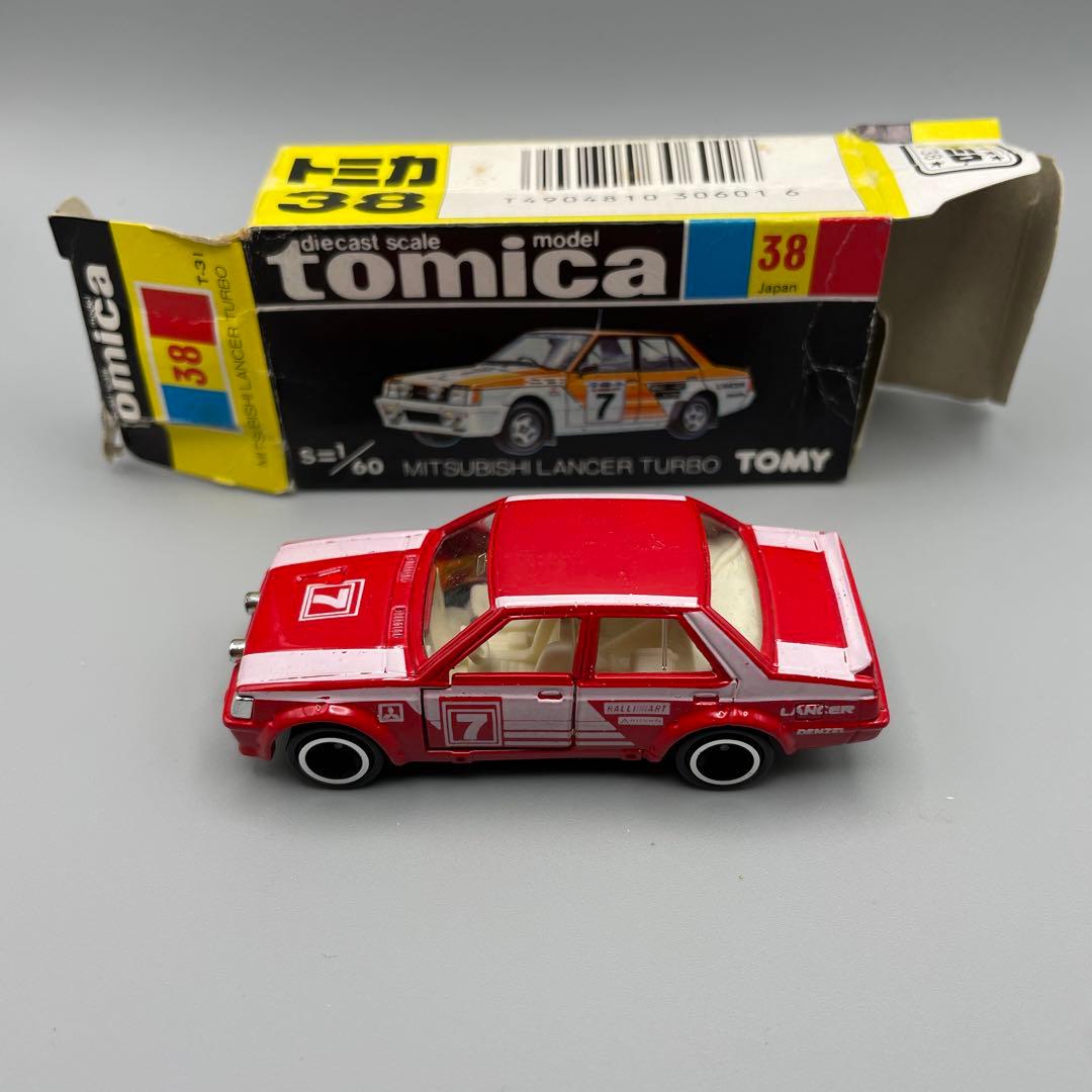 トミカ 38 三菱ランサーターボ - メルカリ