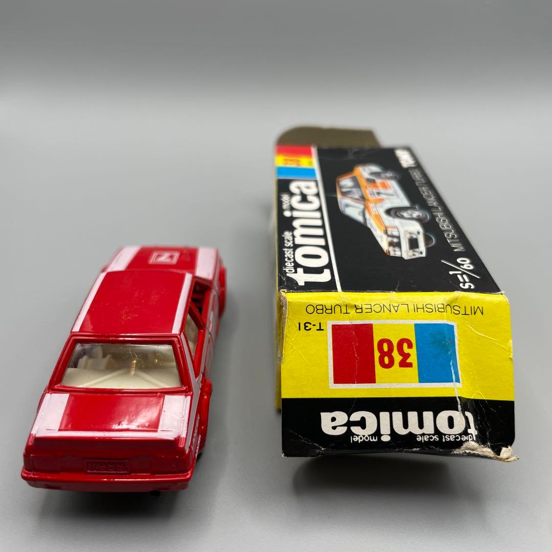トミカ 38 三菱ランサーターボ - メルカリ