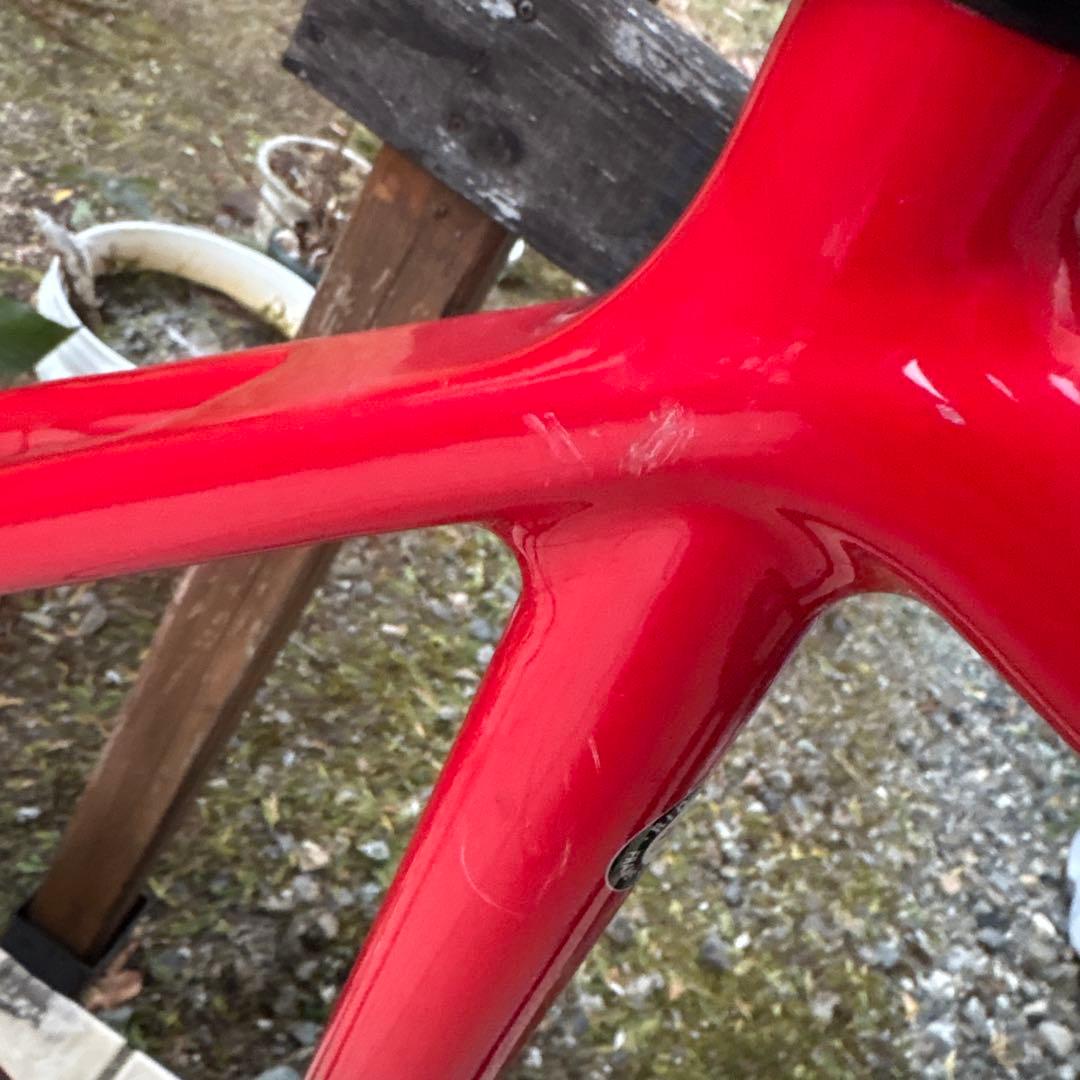 み*る様 リドレー シクロクロスフレーム レッド/ブラック - メルカリ