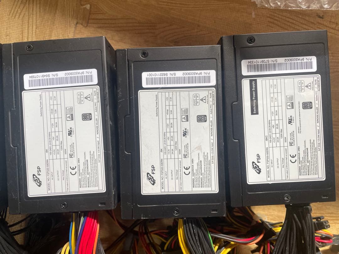 6/2-C1 電源ユニット500Wx 10個セット