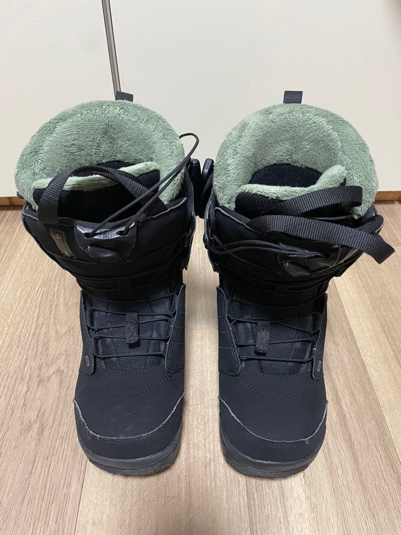 SALOMON スノーボードブーツ 黒　レディース　22.5cm