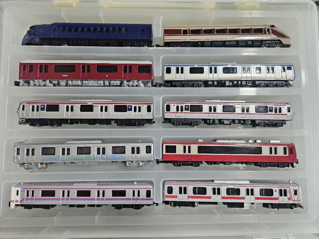 トレーン Nゲージ 車両 ５６台 ケース 連結器 おまけ　まとめ売り
