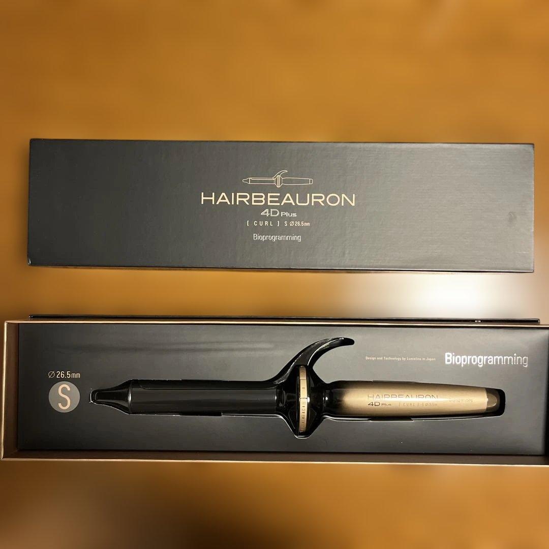 新品　ヘアビューロン 4D Plus S-type カールアイロン 26.5mm
