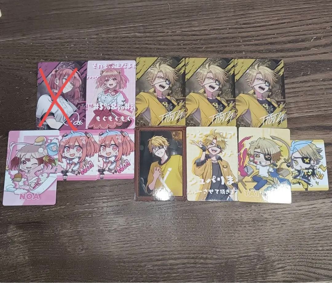 カラフルピーチ　展示会　トレカ　まとめ売り