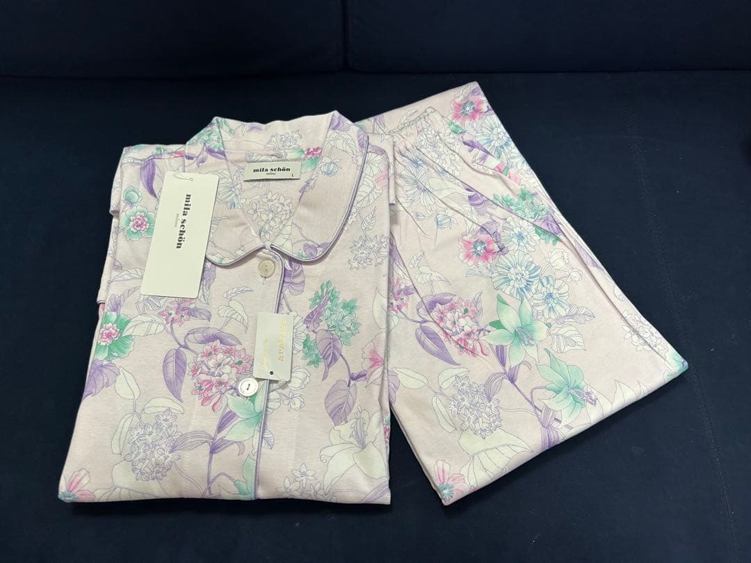 定価18700円ミラショーン☆秋から春スリーシーズンパジャマ 綿100